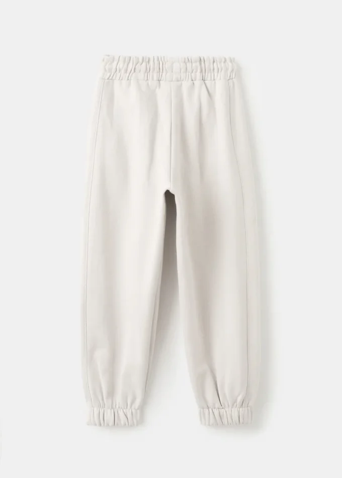 Pantalon de jogging en coton avec cordon de serrage
