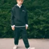 Pantalon de jogging en coton avec taille élastique