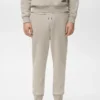 Pantalon de jogging en coton avec taille élastique Pantalon de jogging en coton avec taille élastique