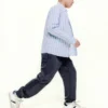 Pantalon de jogging en coton avec taille élastique