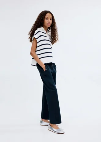 Pantalon de jogging en coton avec taille élastique