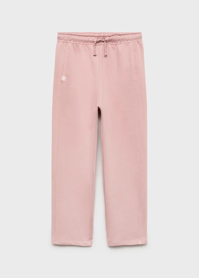 Pantalon de jogging en coton avec taille élastique