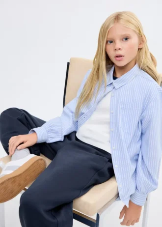 Pantalon de jogging en coton avec taille élastique