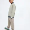 Pantalon de jogging en coton avec taille élastique