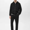 Pantalon de jogging en coton avec taille élastique Pantalon de jogging en coton avec taille élastique