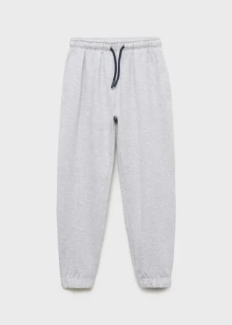 Pantalon de jogging en coton avec taille élastique