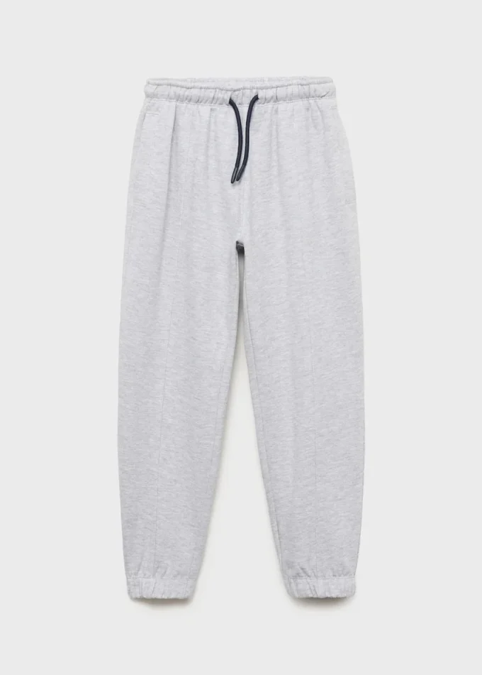 Pantalon de jogging en coton avec taille élastique
