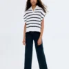 Pantalon de jogging en coton avec taille élastique
