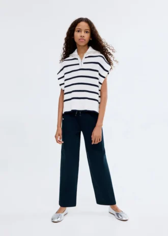 Pantalon de jogging en coton avec taille élastique