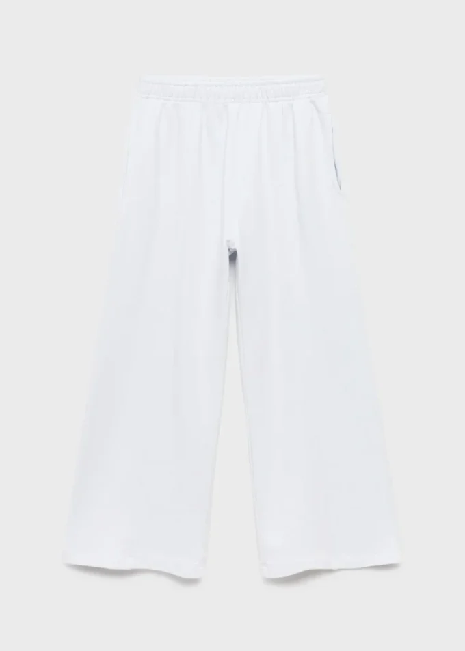 Pantalon de jogging en coton avec taille élastique