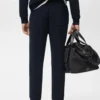 Pantalon de jogging en coton avec taille élastique Pantalon de jogging en coton avec taille élastique