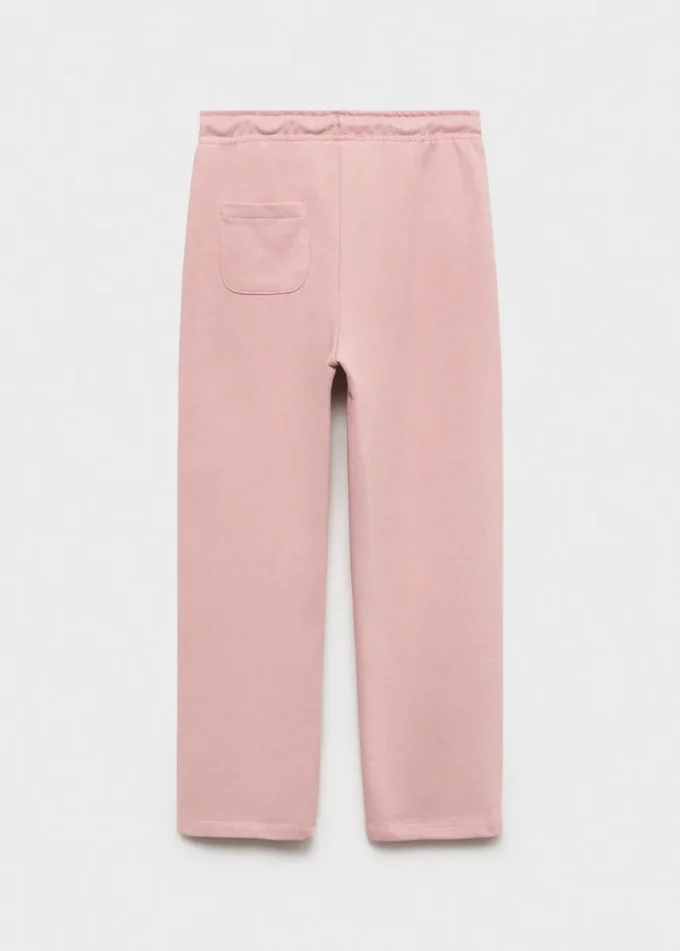 Pantalon de jogging en coton avec taille élastique