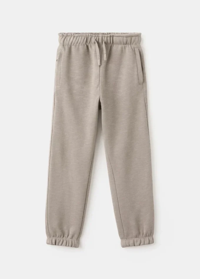 Pantalon de jogging en coton avec taille élastique