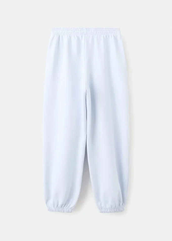 Pantalon de jogging en coton avec taille élastique