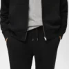 Pantalon de jogging en coton avec taille élastique Pantalon de jogging en coton avec taille élastique
