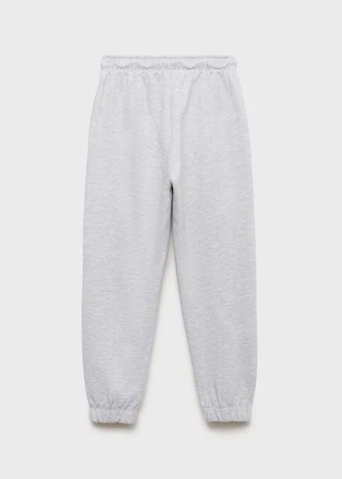 Pantalon de jogging en coton avec taille élastique