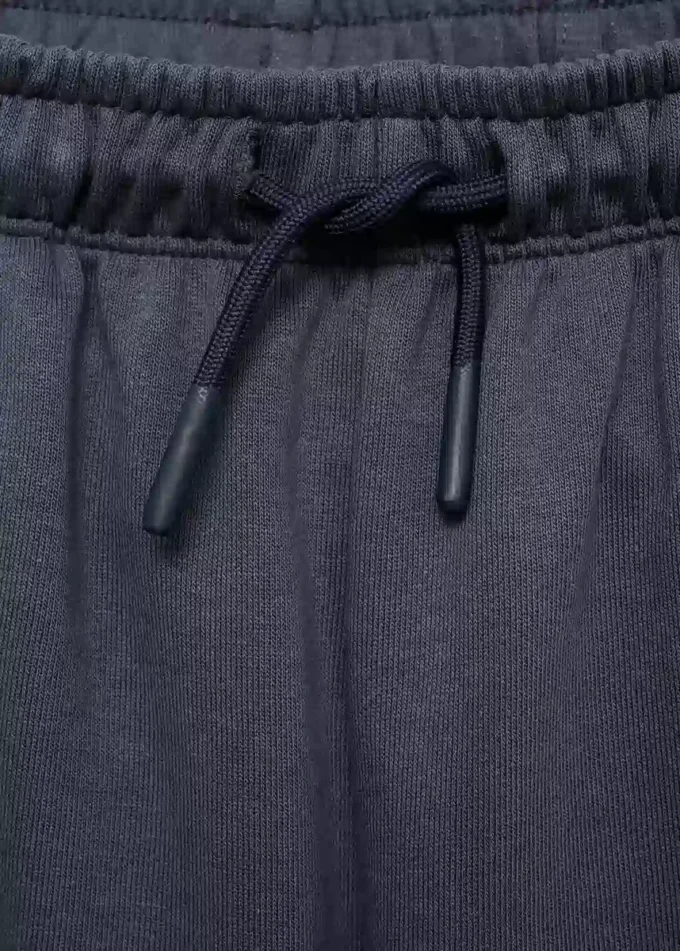 Pantalon de jogging en coton avec taille élastique