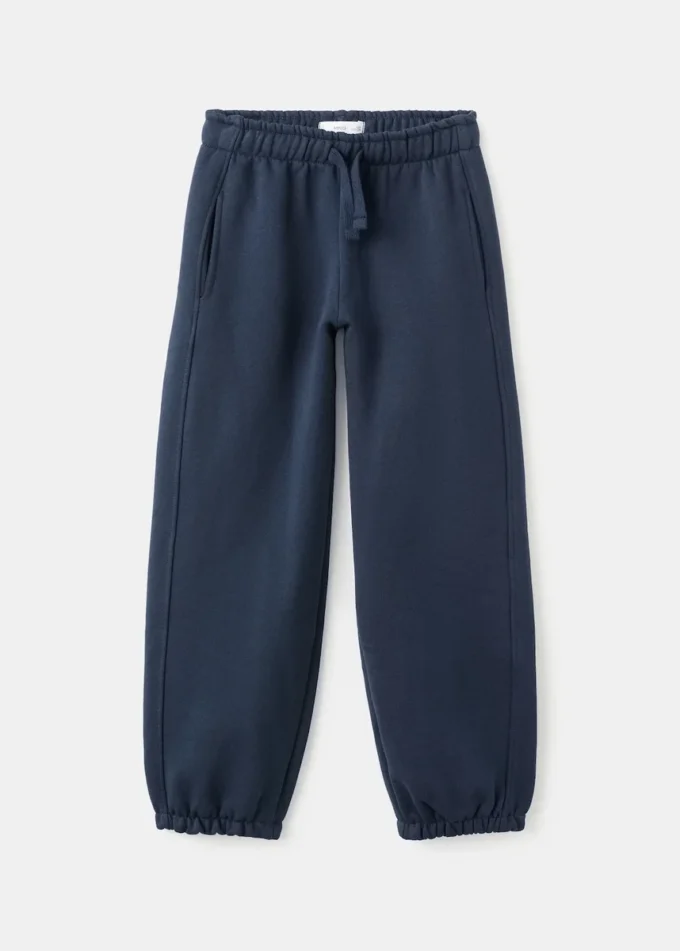 Pantalon de jogging en coton avec taille élastique