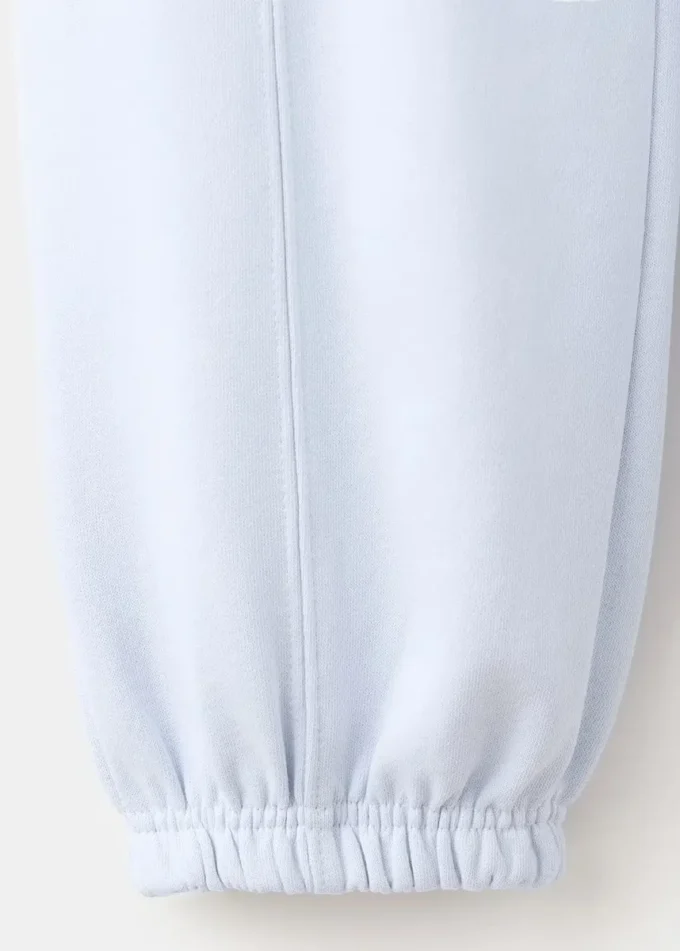 Pantalon de jogging en coton avec taille élastique