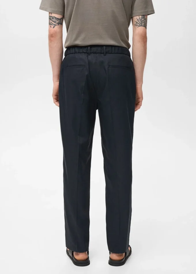 Pantalon de jogging en coton et lyocell Pantalon de jogging en coton et lyocell