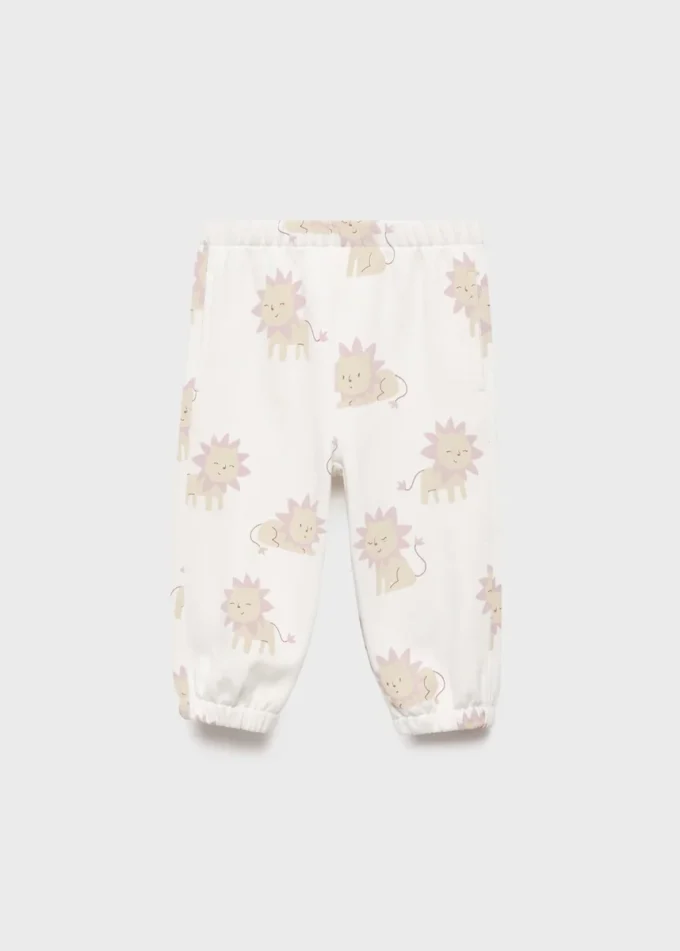 Pantalon de jogging en coton imprimé Pantalon de jogging en coton imprimé