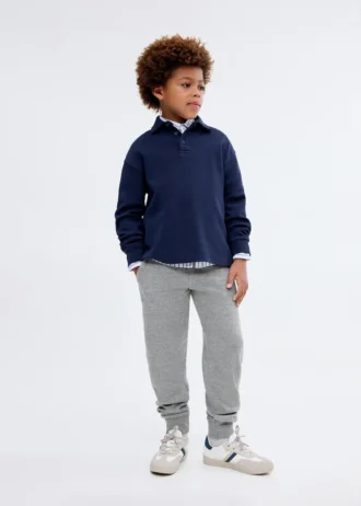 Pantalon de jogging en piqué