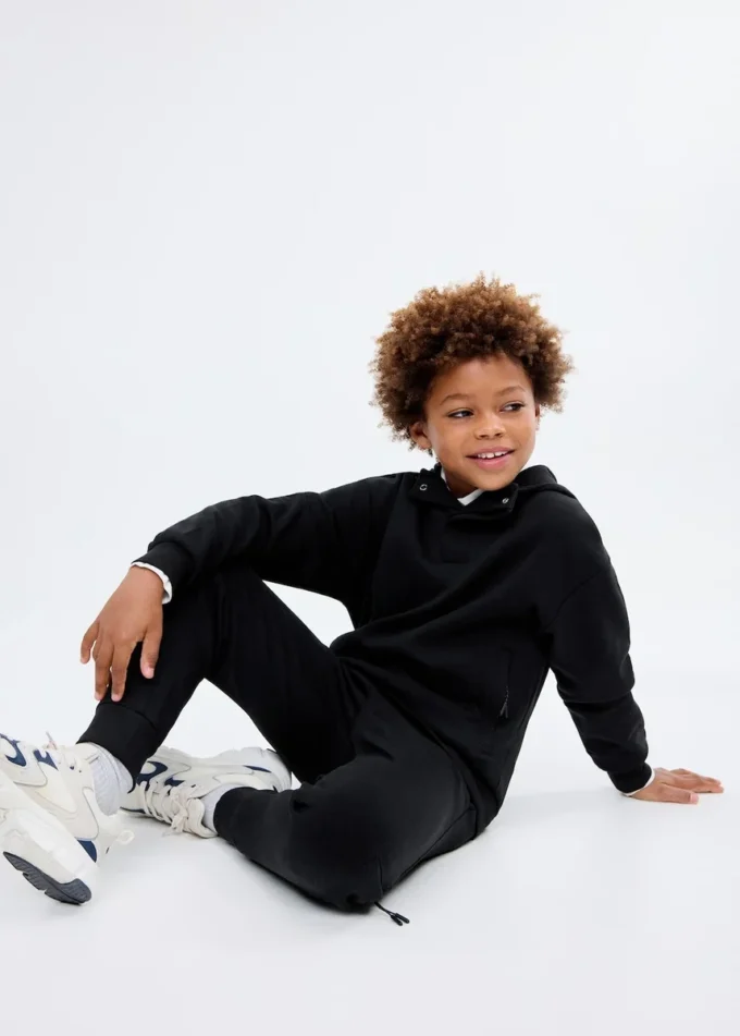 Pantalon de jogging à mailles entrelacées Pantalon de jogging à mailles entrelacées
