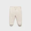 Pantalon de jogging rayé avec cordon de serrage Pantalon de jogging rayé avec cordon de serrage
