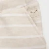 Pantalon de jogging rayé avec cordon de serrage Pantalon de jogging rayé avec cordon de serrage