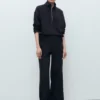 Pantalon de style jogging en coton Pantalon de style jogging en coton