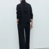 Pantalon de style jogging en coton Pantalon de style jogging en coton
