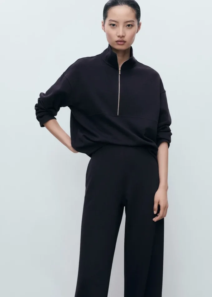 Pantalon de style jogging en coton Pantalon de style jogging en coton