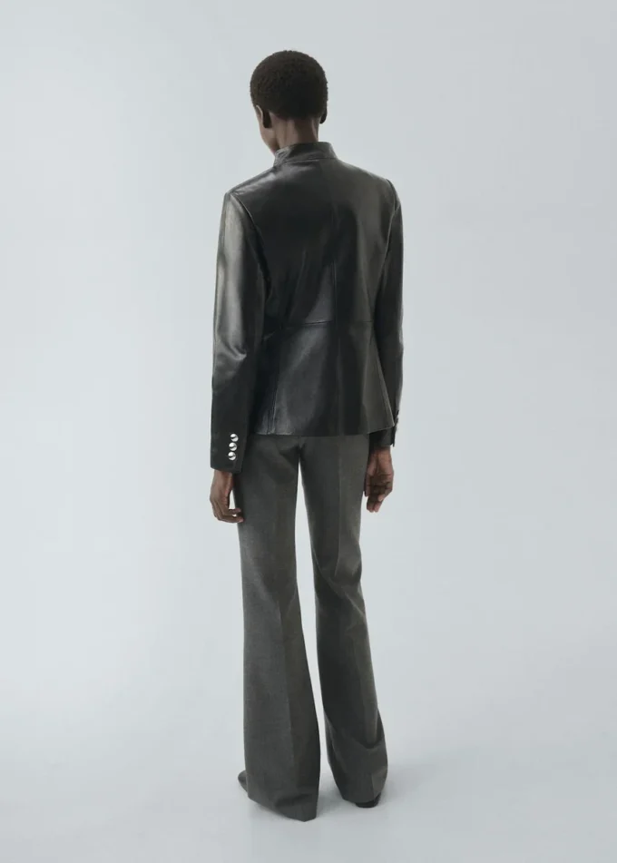 Pantalon droit à ceinture Pantalon droit à ceinture