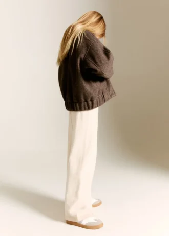 Pantalon droit en coton