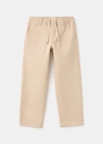 Pantalon droit en coton Pantalon droit en coton