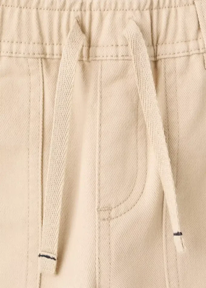 Pantalon droit en coton