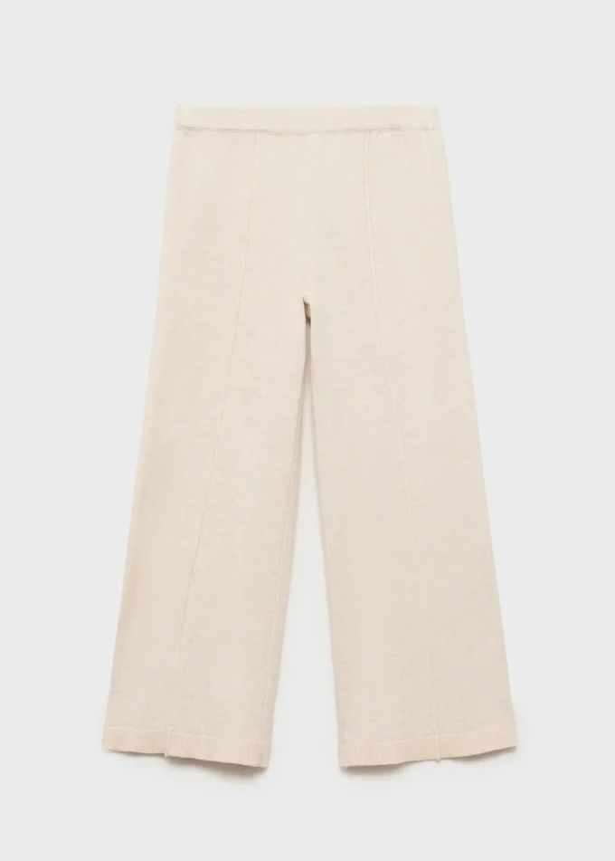 Pantalon droit en coton