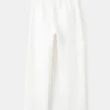 Pantalon droit en lin mélangé Pantalon droit en lin mélangé