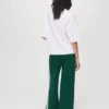 Pantalon droit en maille fine Pantalon droit en maille fine