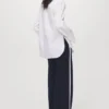 Pantalon droit en maille fine Pantalon droit en maille fine