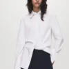 Pantalon droit en maille fine Pantalon droit en maille fine