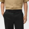 Pantalon droit en mélange de lin et de lyocell Pantalon droit en mélange de lin et de lyocell