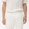 Pantalon droit en mélange de lin et de lyocell Pantalon droit en mélange de lin et de lyocell