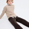 Pantalon droit en velours côtelé Pantalon droit en velours côtelé