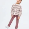Pantalon droit en velours côtelé