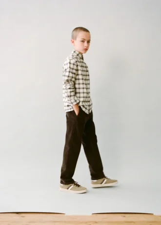 Chemise à carreaux