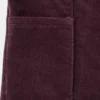 Pantalon droit en velours côtelé