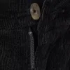 Pantalon droit en velours côtelé
