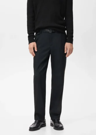 Pantalon droit fluide