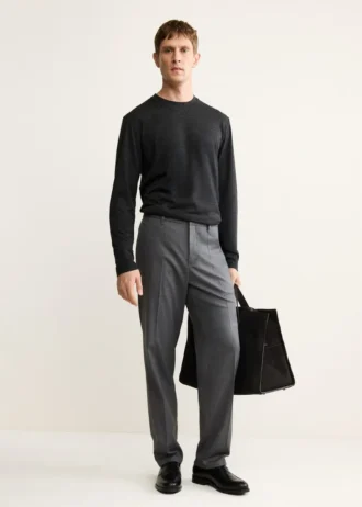 Pantalon droit fluide